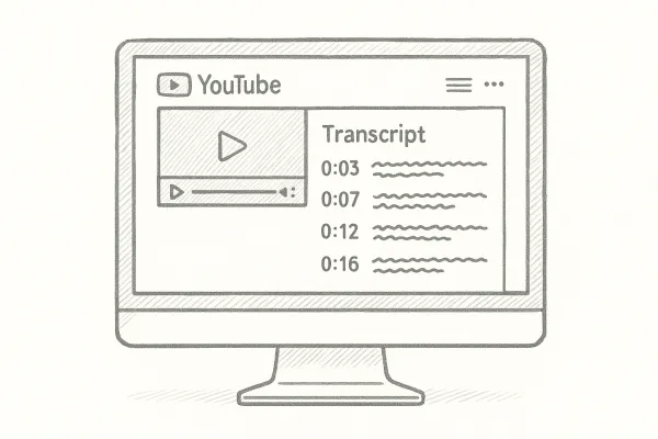 How to Scrape a YouTube Video Transcript